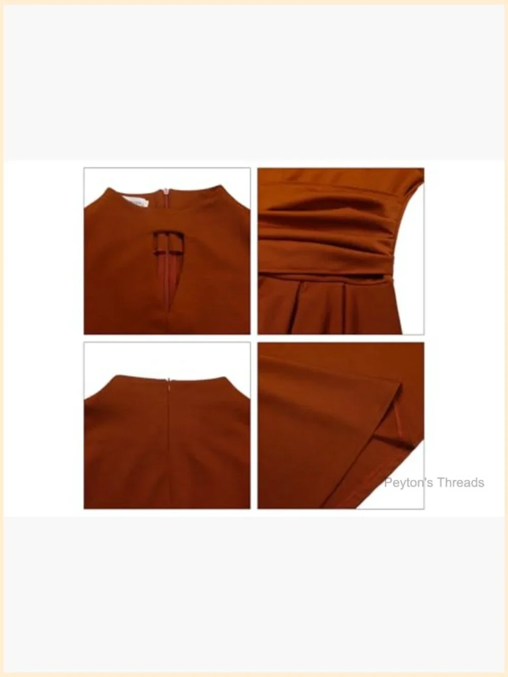 Plus Size Long Sleeve A Line Flowy Cocktail Maxi Dress Semi Formal - Picture 5 of 7